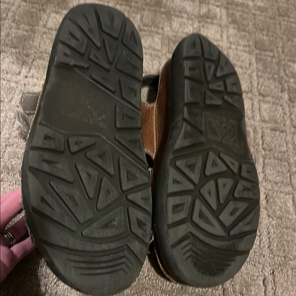Vintage Dr. Martens Dark Brown Leather Sandals - Picture 2 of 3
